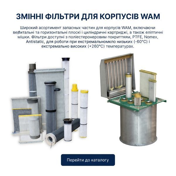 FNW4J27 WAM фільтр для силоса та бункерів Wam0000106 фото
